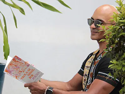 Rafael Belo lança novo livro em sarau de aniversário na Casa de Cultura