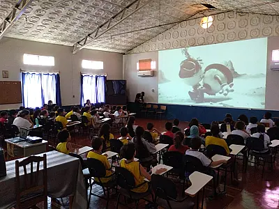 Sessão de cinema e oficina de stop motion acontecem no interior de Goiás