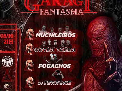 'Garagi Fantasma' dará R$ 500 em prêmios às melhores fantasias em show de halloween