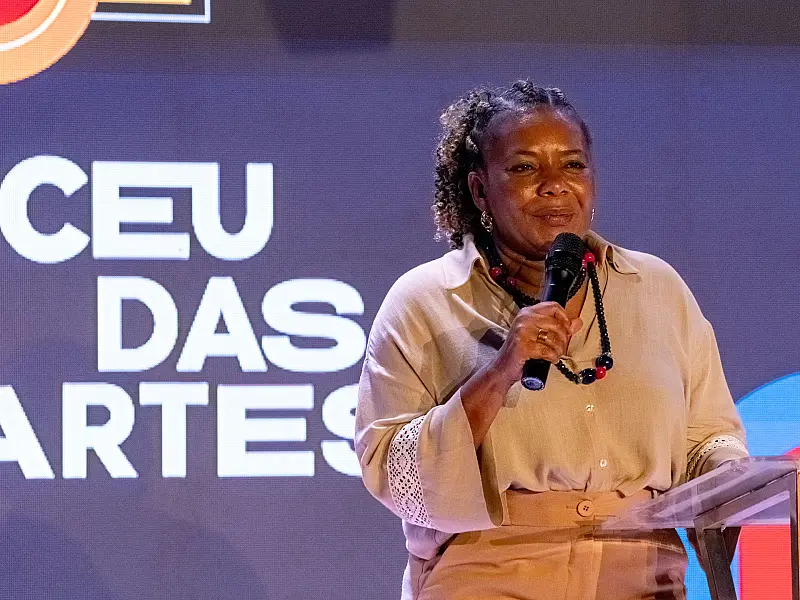 Margareth Menezes inaugura CEU das Artes no Lageado, em Campo Grande (MS)
