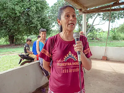 Mestra do interior de MS, Cristina Terena é premiada pela FUNARTE