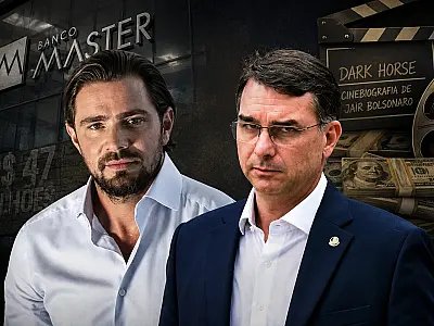Flávio negociou R$ 134 milhões com Vorcaro para filme de Bolsonaro (áudio)