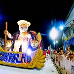 O desfile da Vila Carvalho, campeã do Carnaval 2026 em Campo Grande