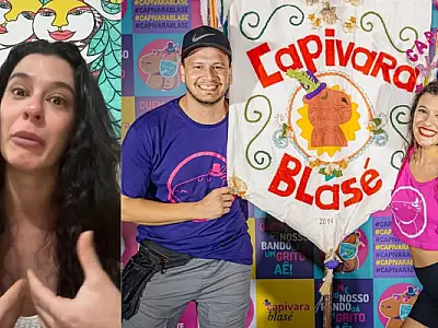 Artista acusa ex-marido, presidente dos Blocos de Carnaval, de violência doméstica