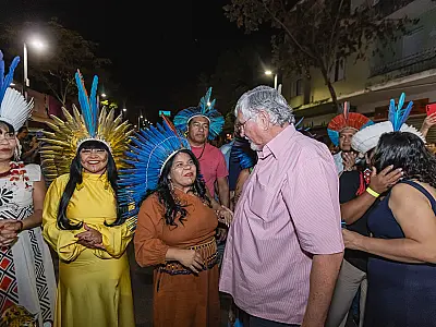 Zeca do PT celebra Embaixada Indígena e pacificação com lideranças