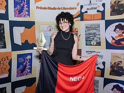 Livro de Jadna Alana vence o 10º Prêmio Kindle de Literatura