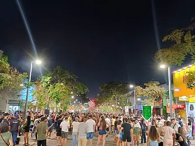 Donos de bares 'proíbem' fechamento da 14 de Julho pela prefeitura