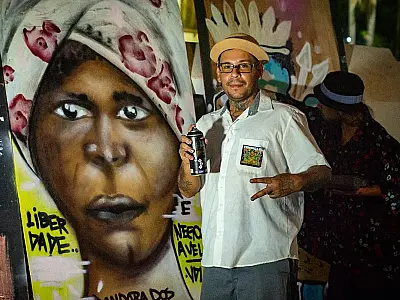 San representa MS em um dos maiores eventos de Graffiti do mundo