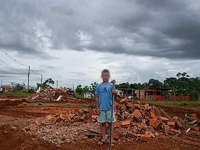 'Elegemos a mãe da mentira', diz morador despejado na Capital de MS 