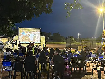 Cinema gratuito chega aos bairros Moreninha 2, Jardim Vida Nova e Vila Almeida