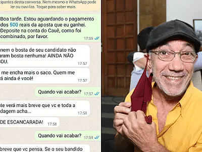 Zé Geral perde R$ 500 em aposta, tenta dar calote e professor expõe nas redes
