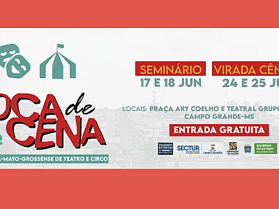 Mostra Boca de Cena: 24h de teatro e circo em Campo Grande