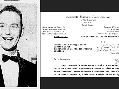 Carta revela elo do 'embaixador de Hollywood' com a ditadura no Brasil