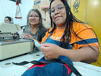 Mãe e filha superam desafios com o projeto Costura Sustentável em Bataguassu