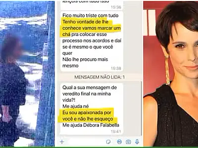 Atriz Débora Falabella é perseguida por stalker há mais de 10 anos