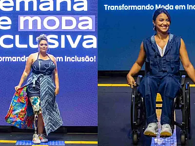 Semana de Moda Inclusiva abre seleção para modelos com deficiência e plus size