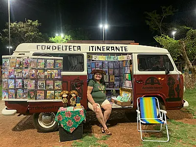 Cordelista viaja 400km em kombi para receber homenagem no Paraguai