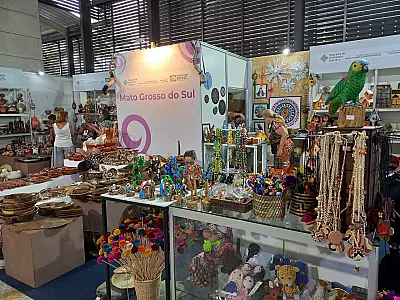 Artesanato sul-mato-grossense participa de feira nacional em Brasília
