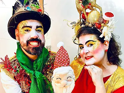 Ateliê Ramona Rodrigues recebe espetáculo 'Histórias Mágicas de Natal'