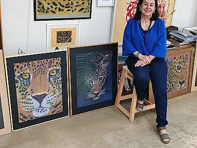 Onça-pintada é tema de exposição na Galeria de Vidro