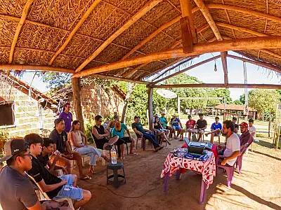 Grupo de dança Terena funda associação com apoio do Comitê de Cultura de MS