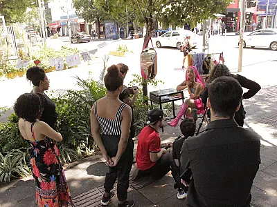 Filme sobre a trajetória da arte-educadora Emy encerra gravações na capital de MS