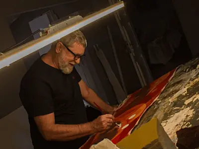 Adilson Schieffer realiza Vernissage da exposição ‘Pássaros do meu quintal’