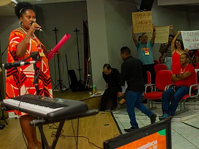 Conferência de Cultura inicia com manifesto ao calote da prefeita