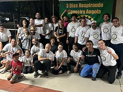 Inscrições abertas para imersão de três dias com mestres da Capoeira Angola