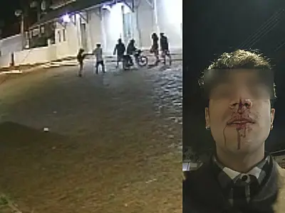 Artista é cercado e agredido por 10 homens após beijar rapaz na rua (vídeo)