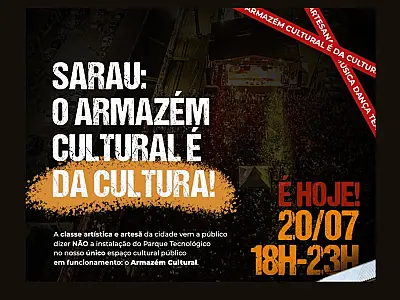 Artistas organizam Sarau para salvar o 'último espaço cultural público de Campo Grande'