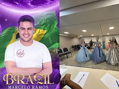 Cheia de processos, Pequena Miss Brasil apoia concurso de MT e tenta coagir a imprensa