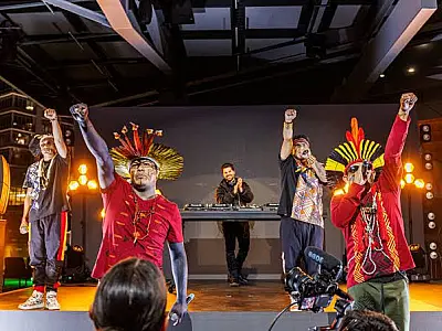 Após temporada internacional, Brô Mc's faz show no Campão Cultural