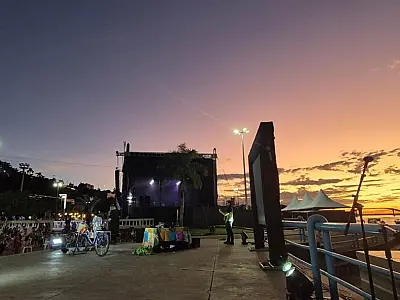 Luciano Bortoluzzi inicia turnê da 5ª volta ao mundo no Festival América do Sul 