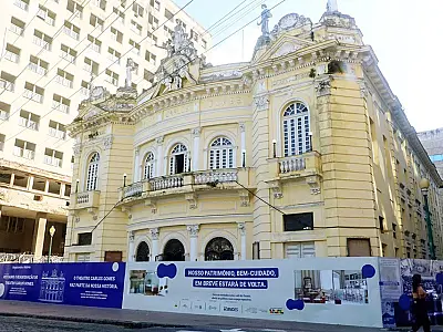 Com BNDES, restauro de teatro centenário terá R$ 20 milhões
