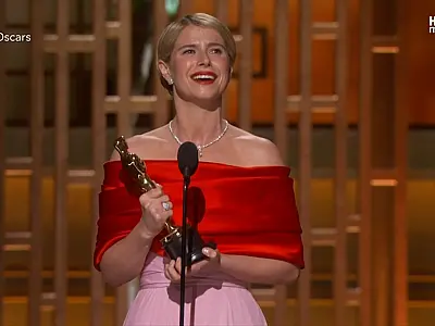 Jessie Buckley vence seu 1º Oscar de Melhor Atriz por Hamnet