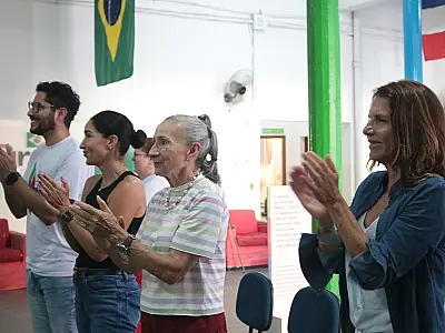 Autoridade e artista internacional visitam Instituto em Corumbá
