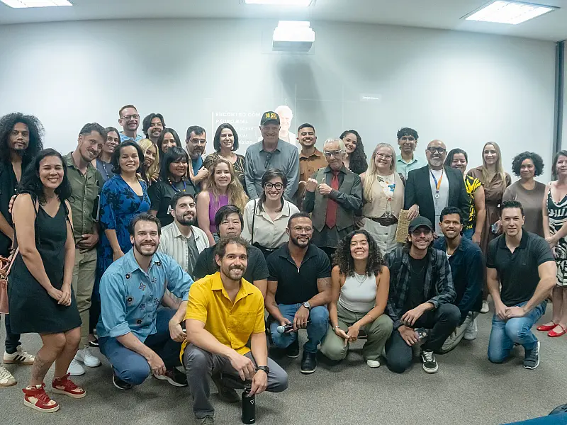 Pedro Bial encontra produtores, roteiristas e cineastas de MS