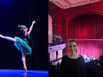 Bailarina sul-mato-grossense ganha prêmio de primeiro lugar em competição