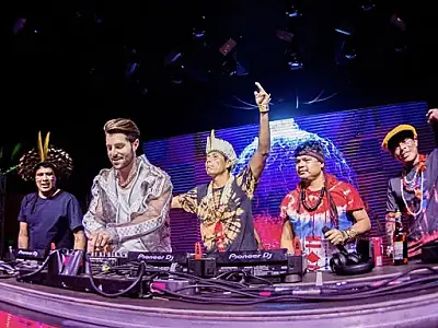 'Futuro Ancestral': Rappers de MS cantam com Alok no Pacto Global da ONU