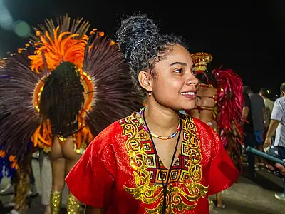 Na Igrejinha desde os 4 anos, Luana chega à diretoria de bateria enaltecendo luta negra