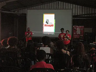 Projeto Olubayo leva cinema à Associação Quilombola Família Cardoso