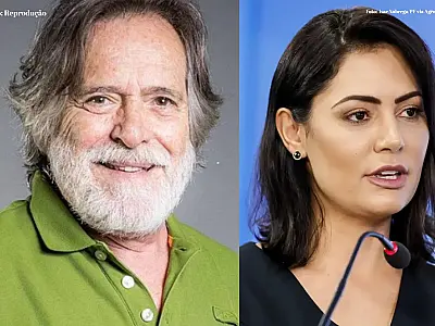 Michelle Bolsonaro vai à Justiça para censurar post de ator nas redes