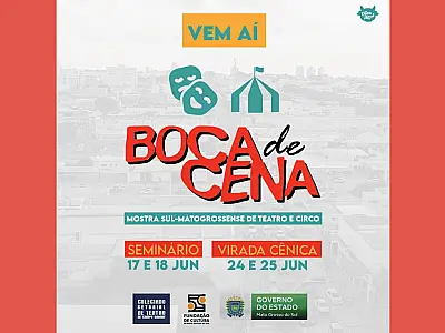 Após mobilização de artistas, Governo investe R$ 240 mil na Mostra Boca de Cena