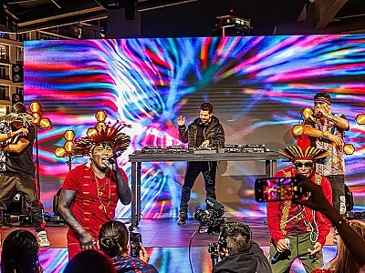 Brô MC's leva rap Guarani-Kaiowá ao Pacaembu com Alok, Gilberto Gil e Matuê
