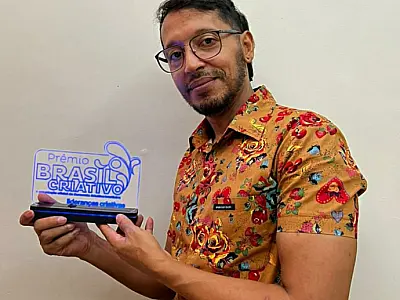 ​​Artista de MS, Anderson Bosh ganha prêmio nacional d​e Liderança Criativa​