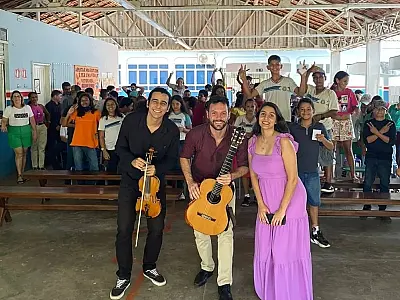 ​Trio leva concertos eruditos gratuitos para 7 cidades: "MS tem música clássica!"