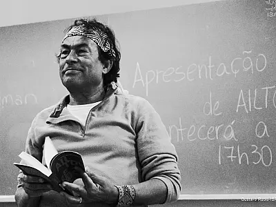 Ailton Krenak é o primeiro indígena admitido na Academia Brasileira de Letras
