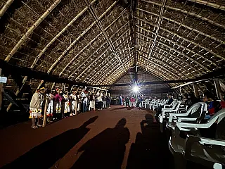 Festival indígena inaugura nova Casa de Reza em MS
